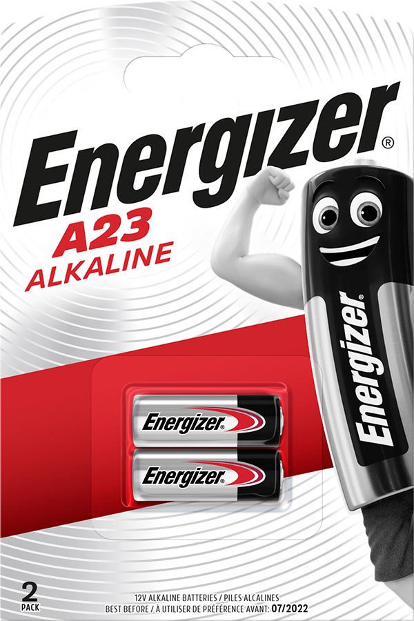 Elementai ENERGIZER Alkaline A23/ENE/A-BL2, 2 vnt.