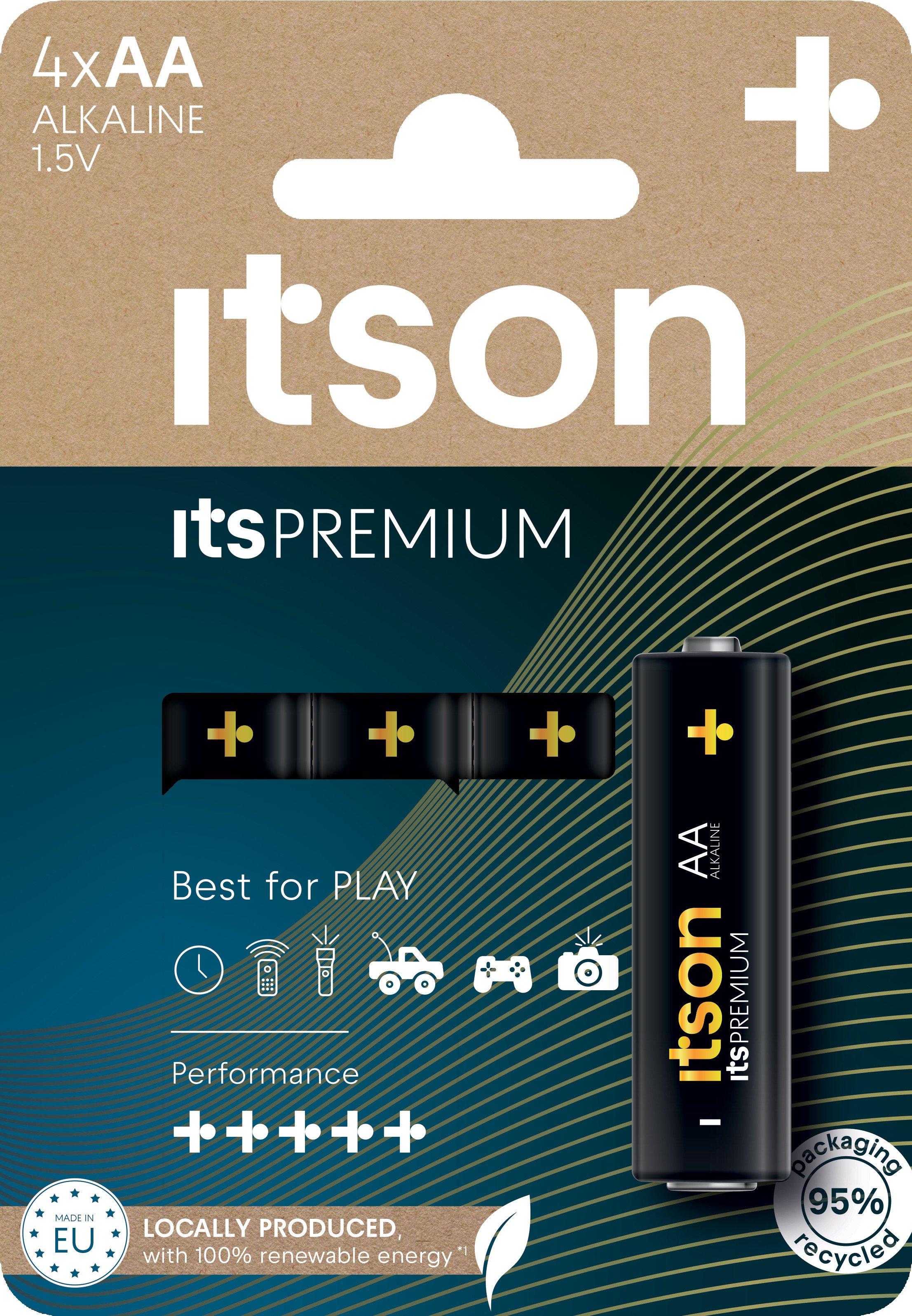 itson itsPREMIUM battery Alkaline LR6IPR/4CP