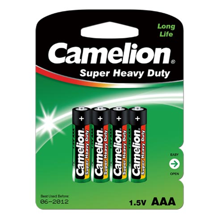 Elementai CAMELION AAA/LR03,Super Heavy Duty/4vnt