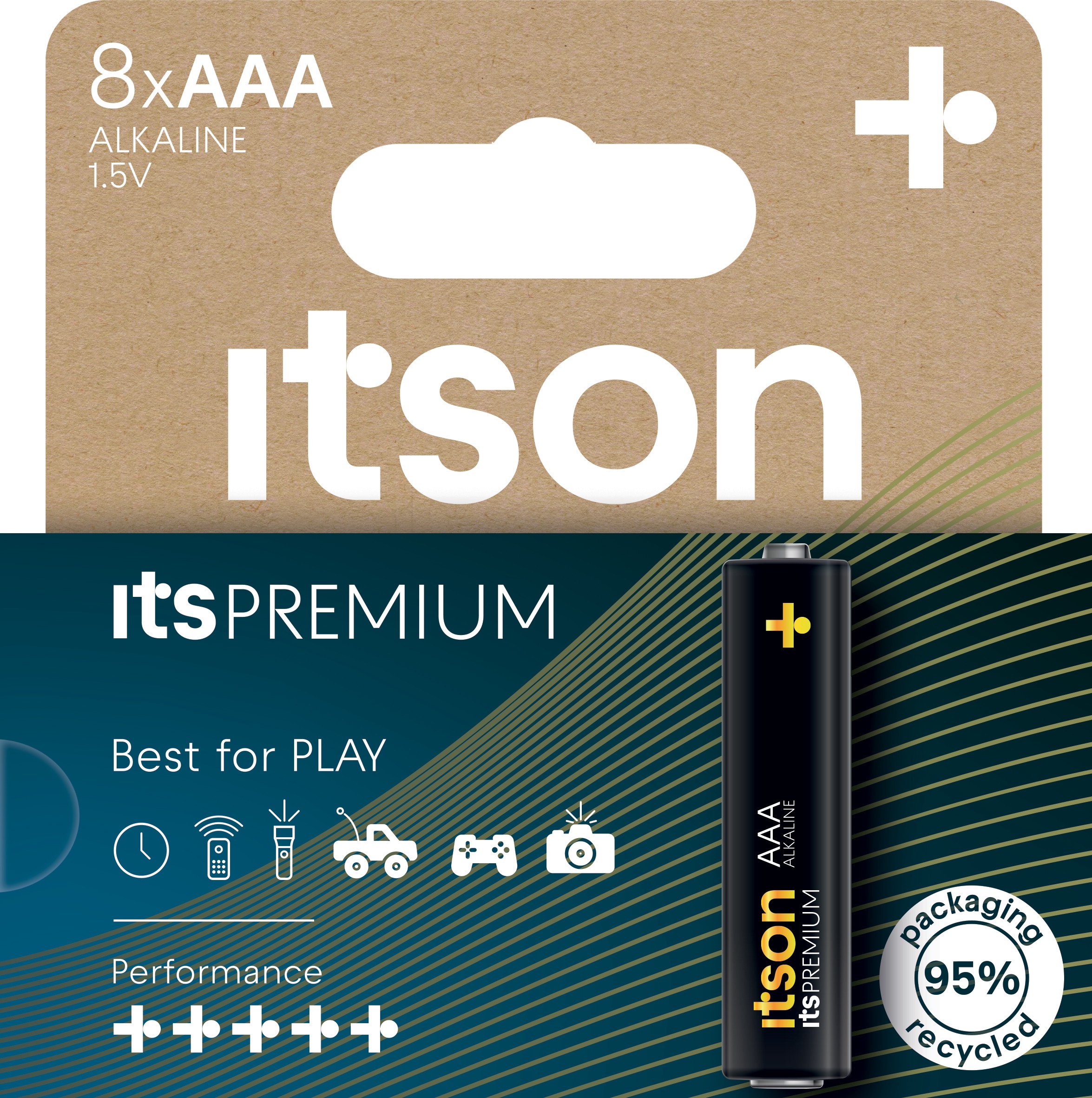 itson itsPREMIUM battery Alkaline LR03IPR/8HH