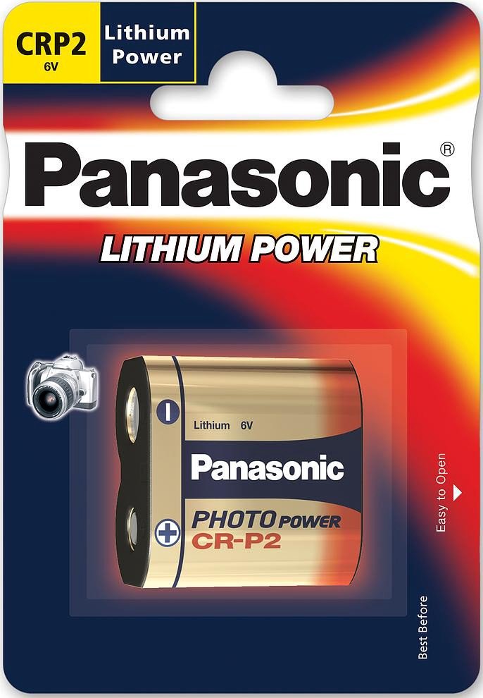 Elementai Panasonic Batteries CR-P2PL/1BP