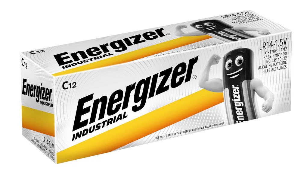 Elementai ENERGIZER LR14 C R14 1.5V 12 PCS