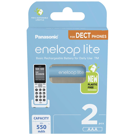 Elementai Panasonic BK-4LCCE/2DE AAA 550mAh 2 pc(s) ENELOOP Lite