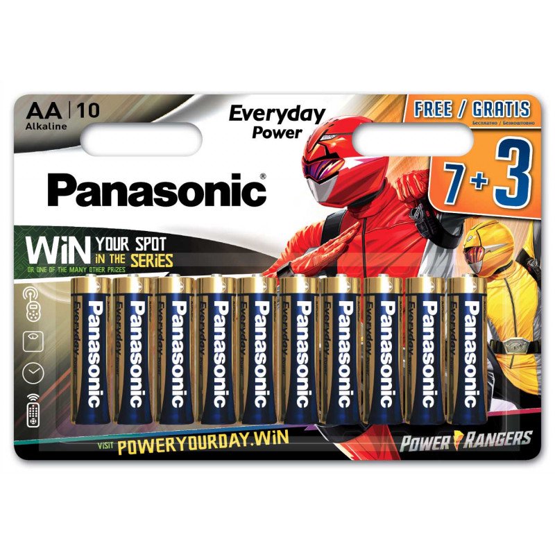 Panasonic Everyday Power battery LR6EPS/10BW (7+3)