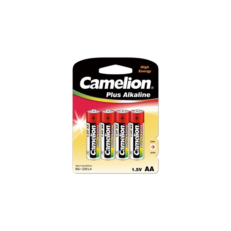 Kraunami elementai CAMELION Plus LR06-BP4,AA 4 2600mAh