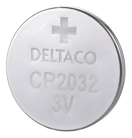Elementai DELTACO Ultimate Lithium CR2032, 3V, 10 vnt. / ULTB-CR2032-10P
