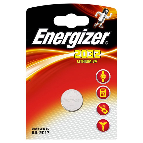 Elementai ENERGIZER CR2032 1 vnt. /  litis, 3V