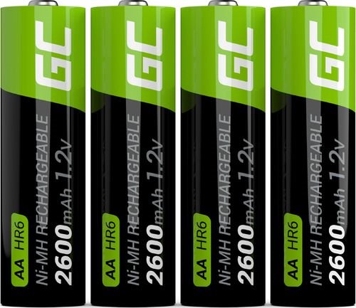Green Cell Battery AA / R6 2600mAh 4 pcs.