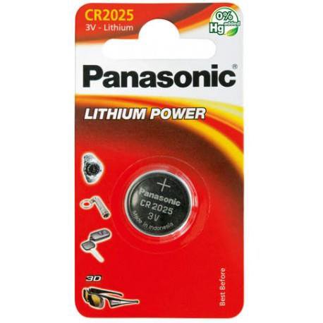 Panasonic CR2025 LIthium Coin 3V 1 pcs