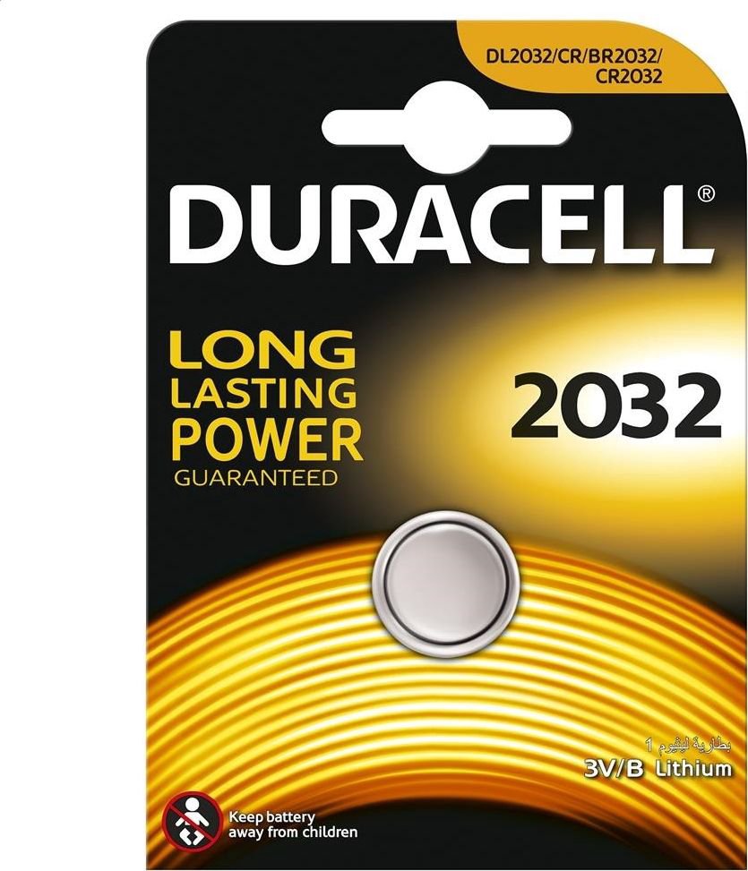 Duracell CR2032 Battery 5 pcs.