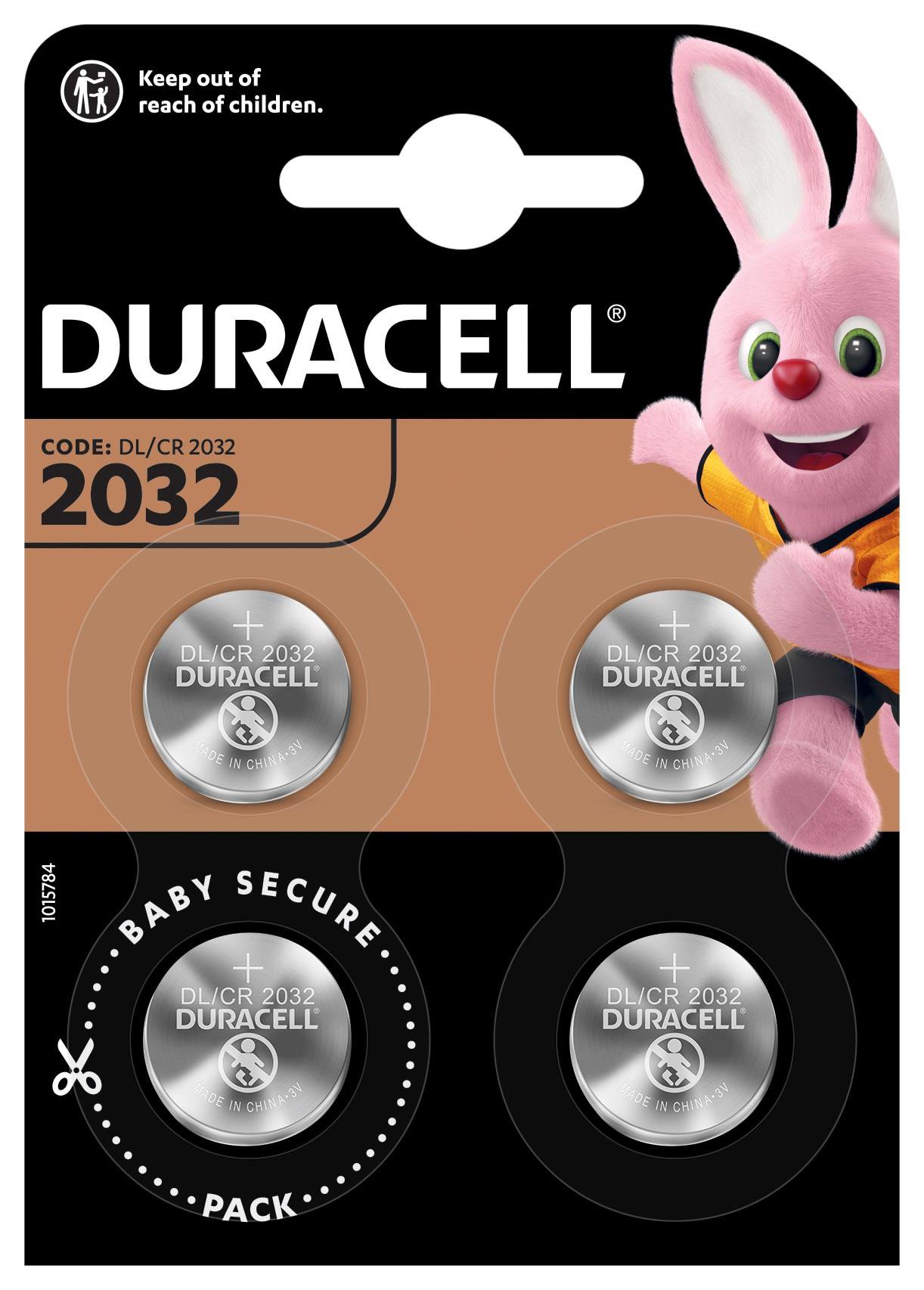 Elementai DURACELL DL/CR 2032
