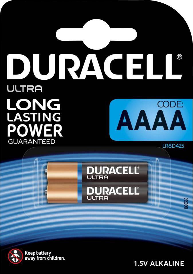 Elementai DURACELL LR61/AAAA Ultra 1,5V 2B