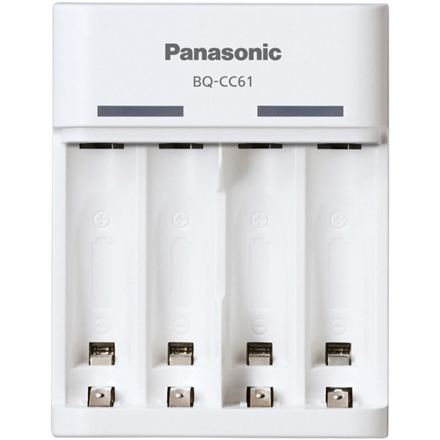 Baterijų įkroviklis Panasonic BQ-CC61USB AA/AAA