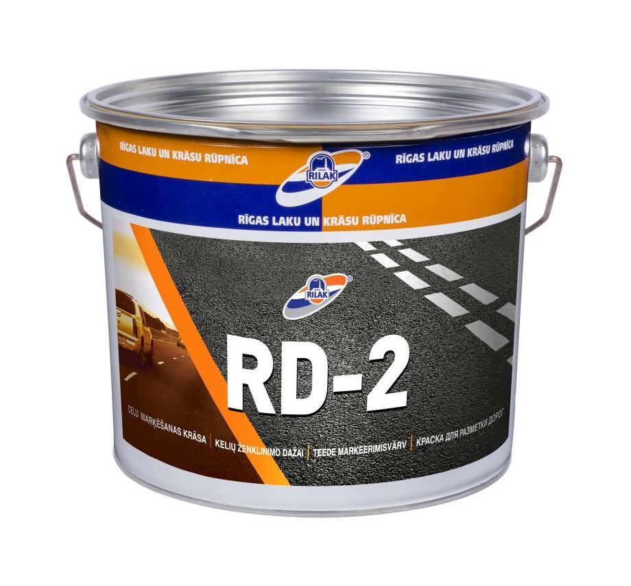 Dažai kelių žymėjimui RILAK RD-2, baltos sp., 4 kg