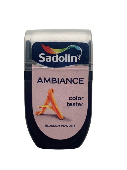 Spalvos testeris SADOLIN AMBIANCE BLOSSOM POWDER, visiškai matiniai, 30 ml