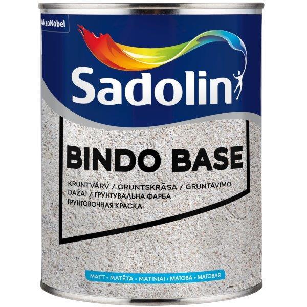 Gruntavimo dažai SADOLIN BINDO BASE, matiniai, baltos sp., 1 l