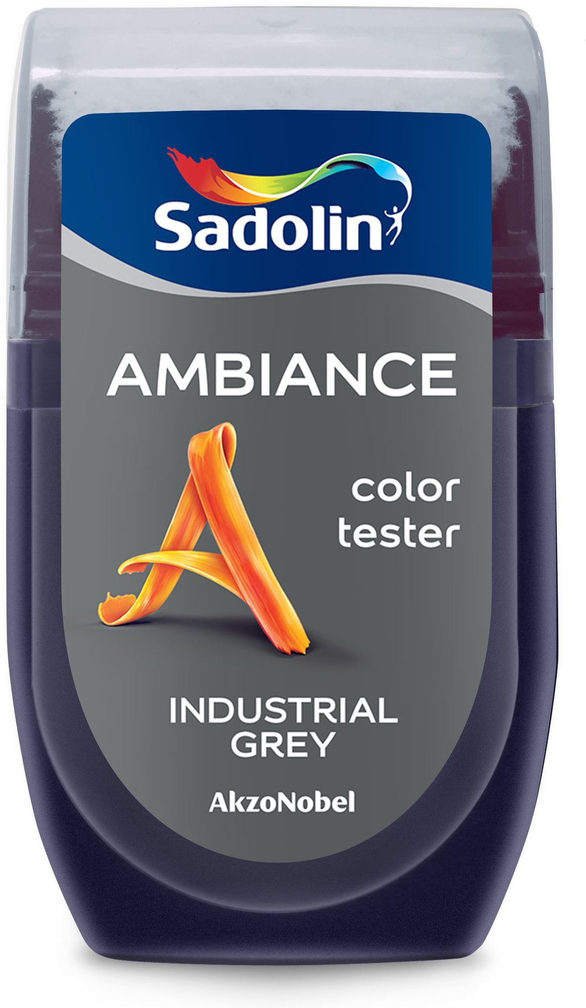 Spalvos testeris SADOLIN AMBIANCE INDUSTRIAL GREY, visiškai matiniai, 30 ml