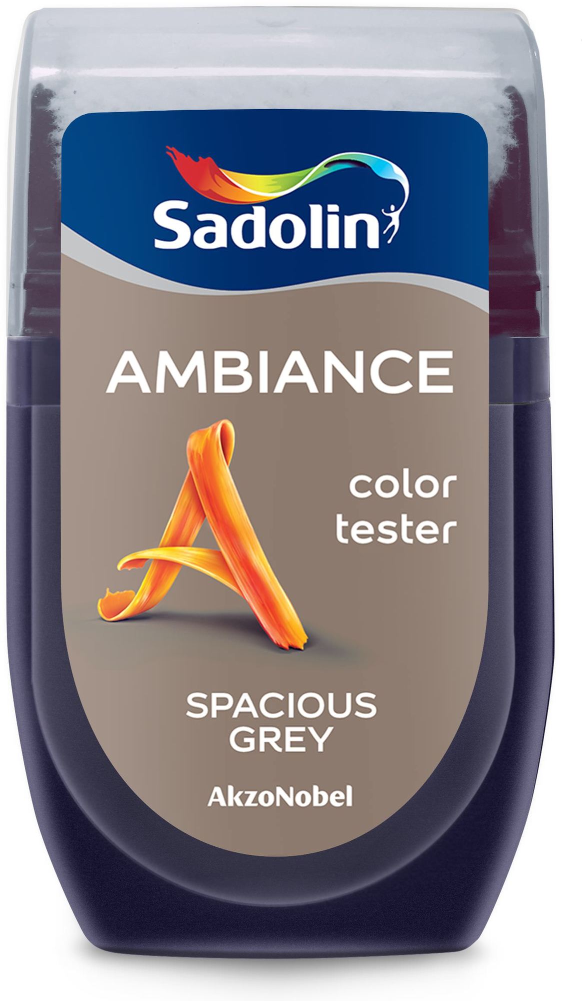 Spalvos testeris SADOLIN AMBIANCE SPACIOUS GREY, visiškai matiniai, 30 ml