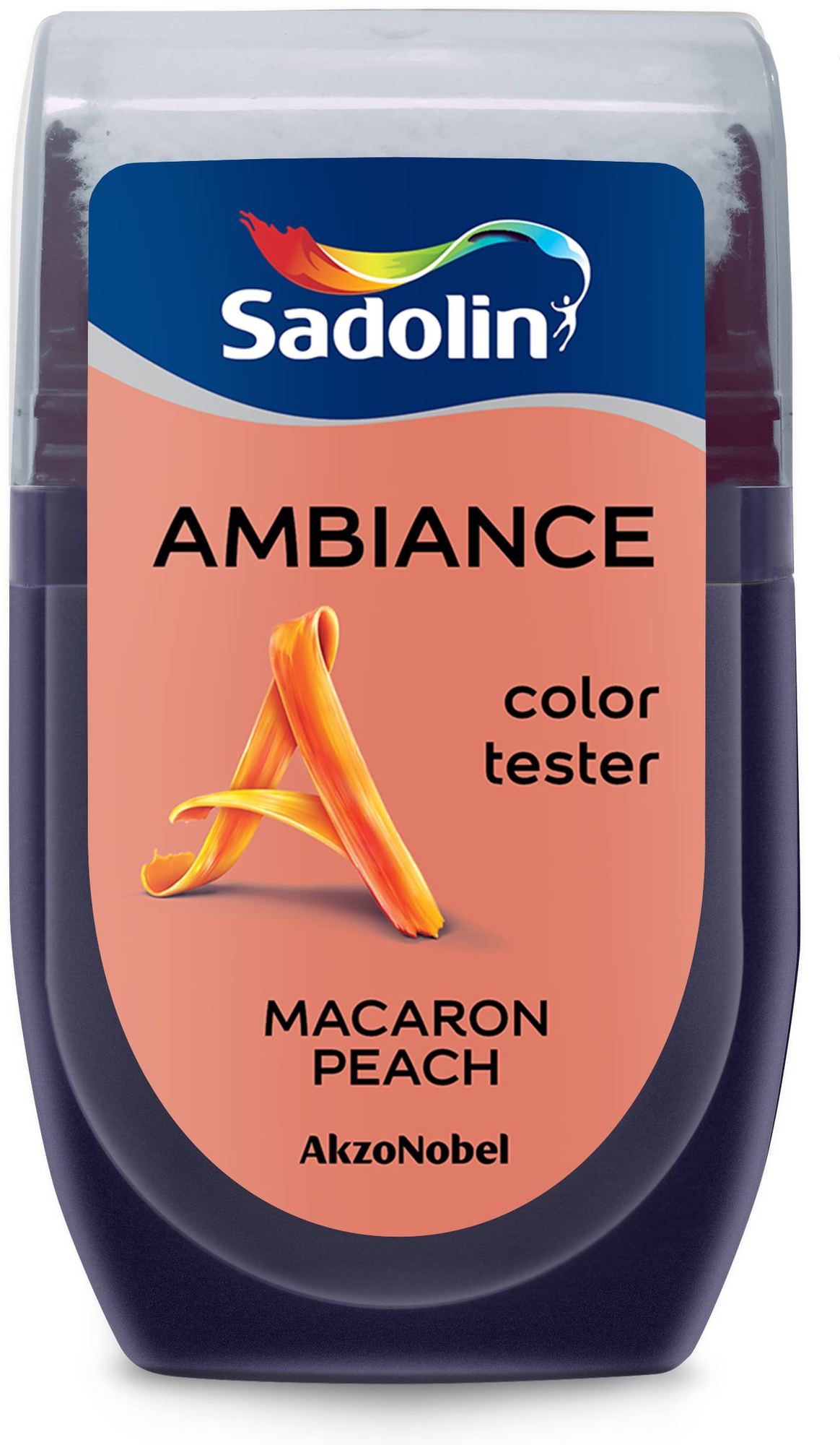 Spalvos testeris SADOLIN AMBIANCE MACARON PEACH, visiškai matiniai, 30 ml