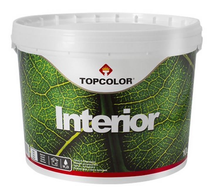 Sienų dažai EKOCOLOR INTERIOR, matiniai, baltos sp., 5 l