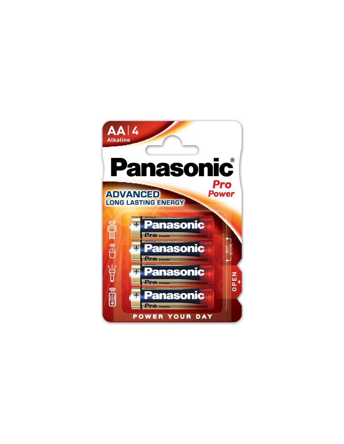 Panasonic Alkaline PRO Power LR6/AA (4vnt)