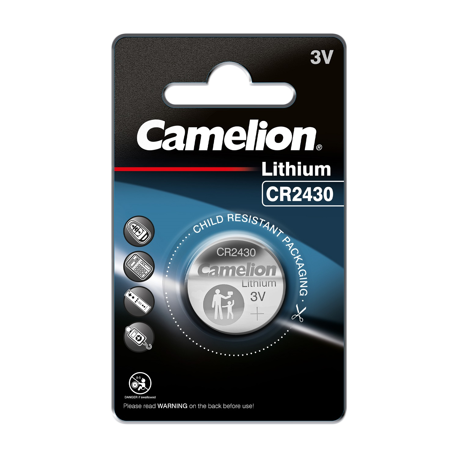 Camelion ličio baterija CR2430 DL2430 ECR2430 3V