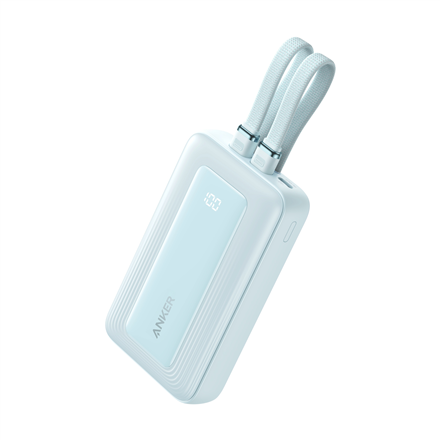 Išorinė baterija Anker Power Bank with Built-In USB-C and + Lighting Cable  A1680031  10000 mAh