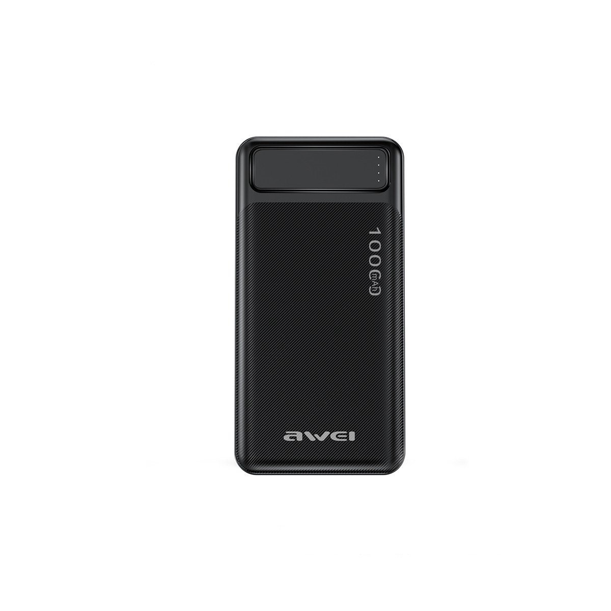 Išorinė baterija Power Bank Awei P5K 5V/2.1A 10000mAh juoda