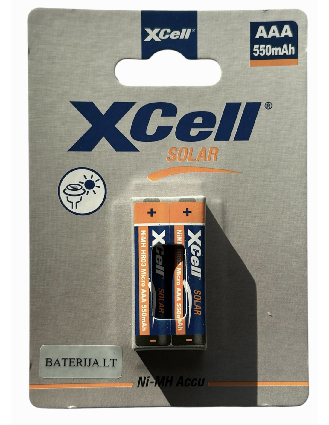 Xcell Accu Solar 550mAh  AAA