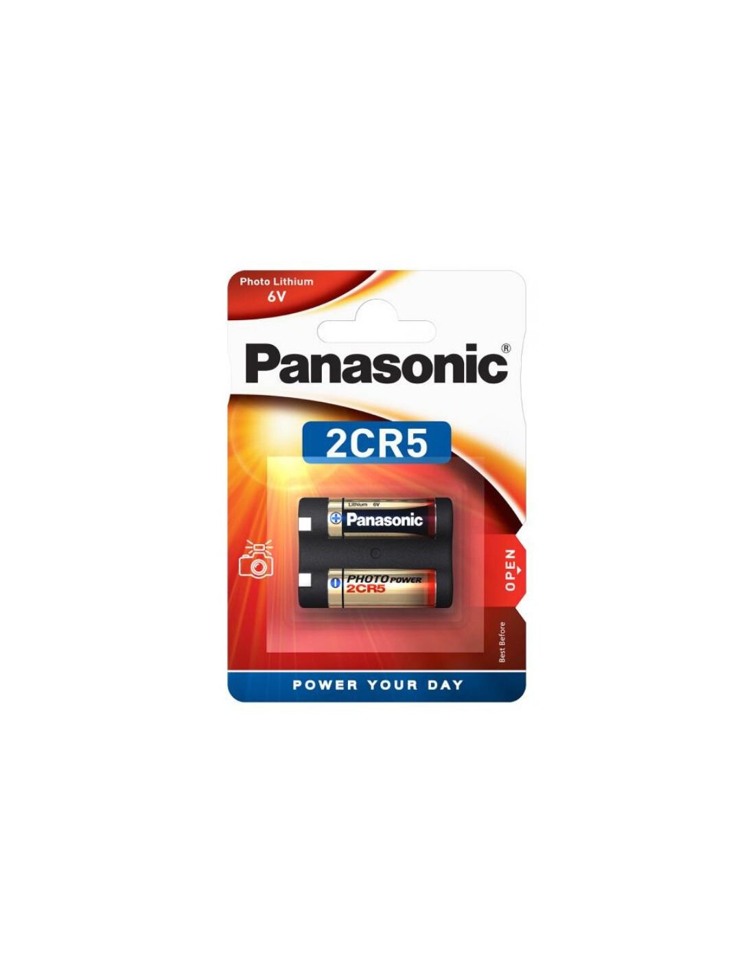 Panasonic Ličio baterija 245 2CR5