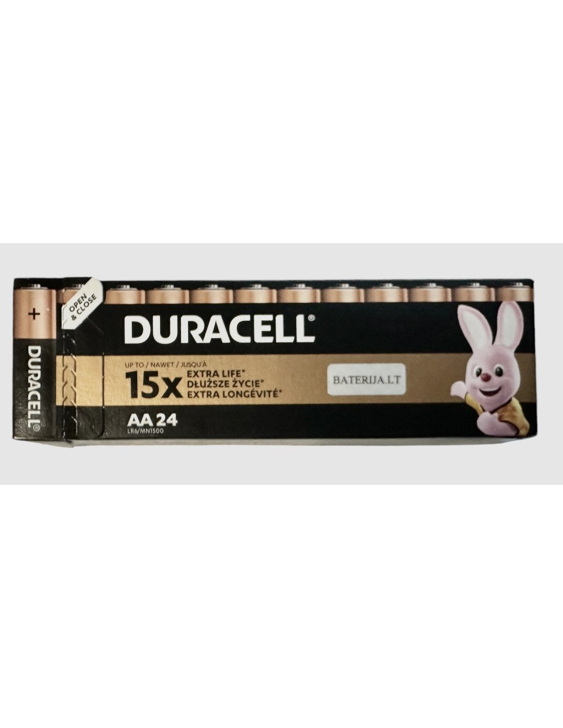 Duracell EXTRA Life baterija LR6 (24vnt)