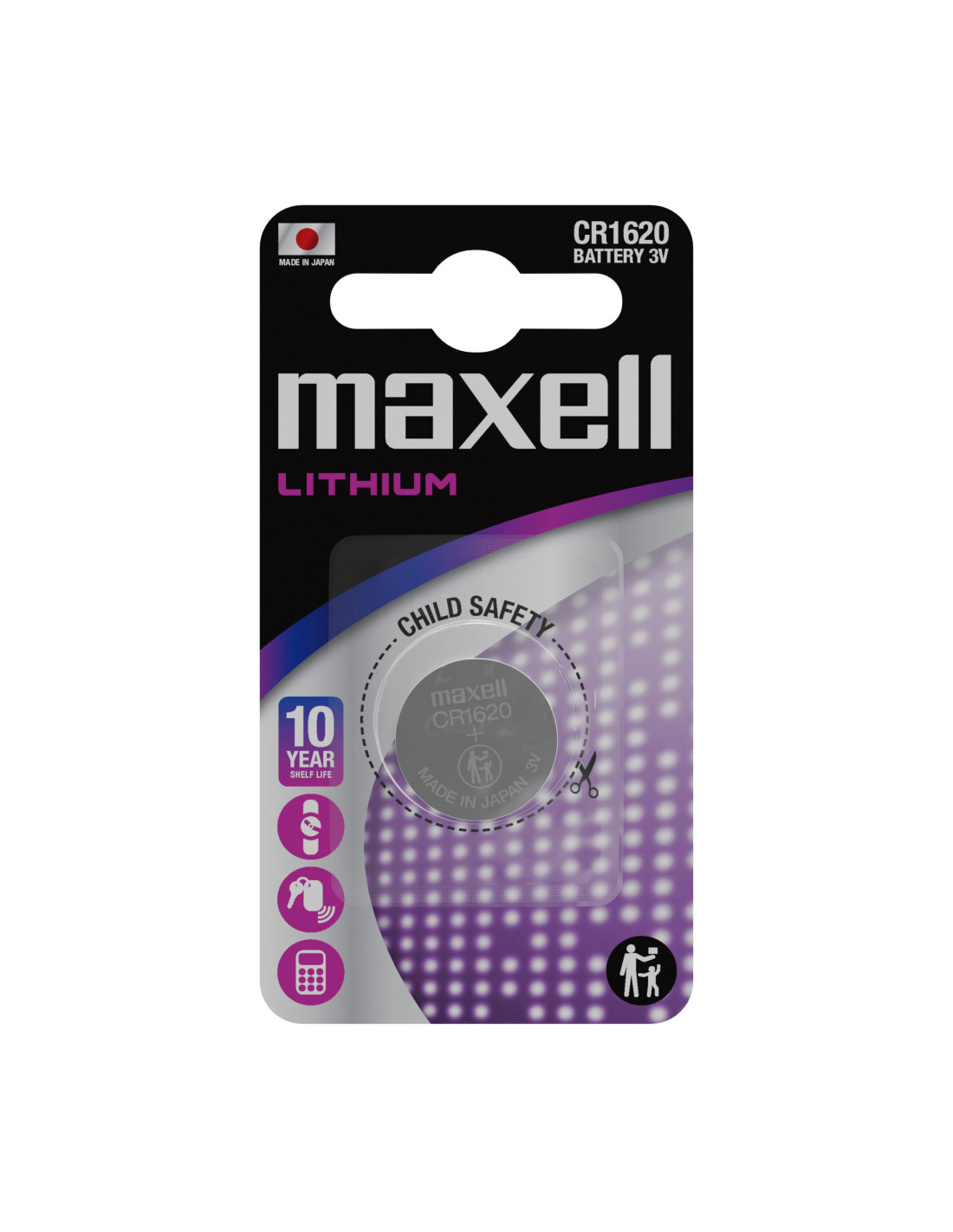 Maxell baterija CR1620 (1vnt)