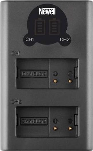 Camera charger Newell Dual-channel charger Newell DL-USB-C for DMW-BLF19 batteries