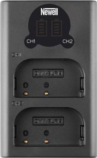Camera charger Newell Dual-channel charger Newell DL-USB-C for DMW-BLG10 batteries