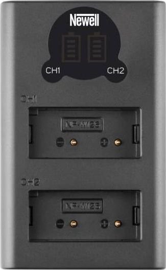 Camera charger Newell Two-channel charger Newell DL-USB-C for NP-W126 batteries