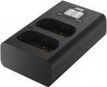 Camera charger Newell Dual-channel charger Newell DL-USB-C for DMW-BLJ31 batteries