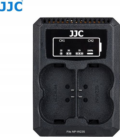 Camera charger JJC Double Charger Usb To Fujifilm Fuji Np-w235 Npw235