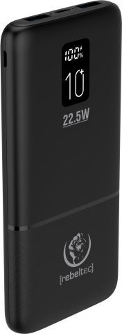 Powerbank Rebeltec P10 LCDPD 10000mAh Black