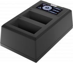 Camera charger Newell Dual-channel charger Newell FDL-USB-C for NP-W126 batteries