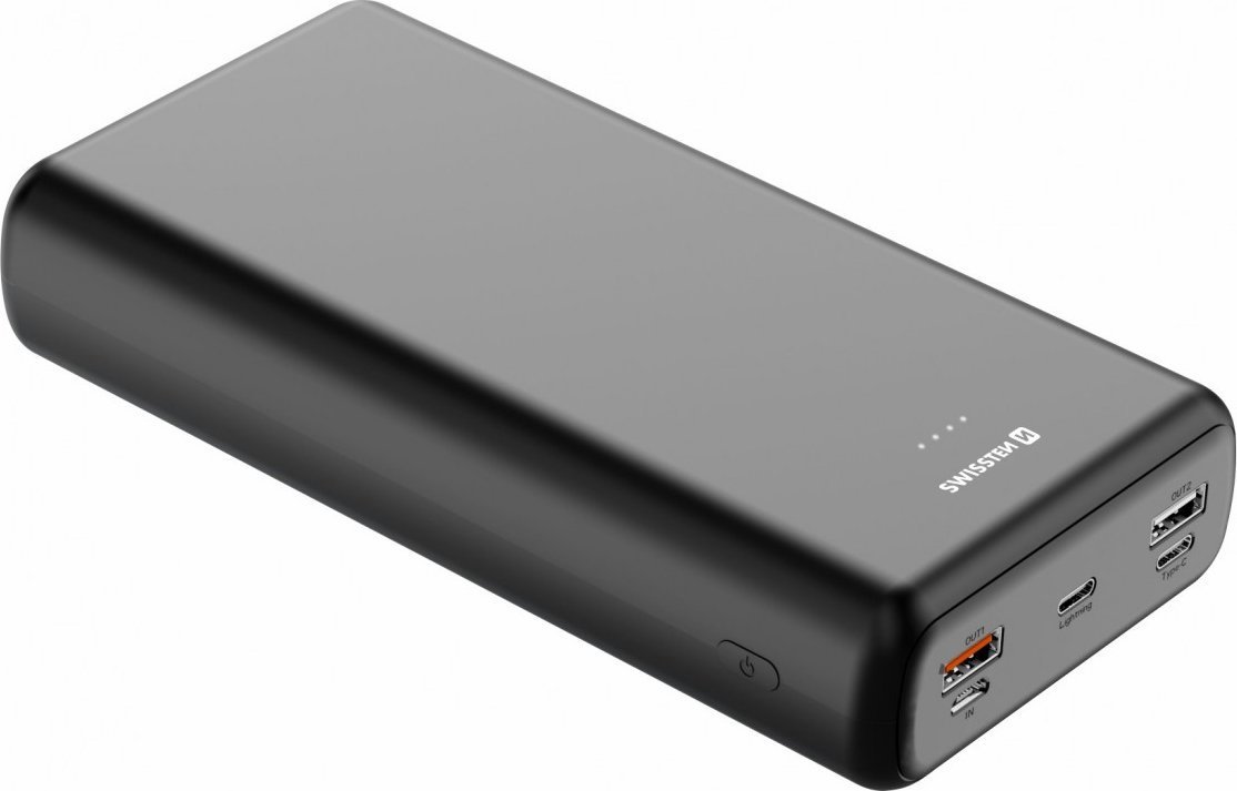 Powerbank Swissten Line 30000mAh Black