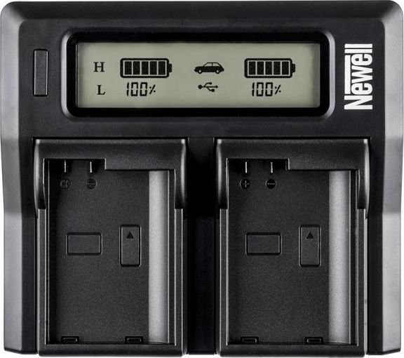 Camera charger Newell Two-channel charger Newell DC-LCD for NP-FW series batteries