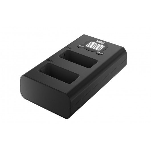 Camera charger Newell Two-channel charger Newell DL-USB-C for LP-E17 batteries