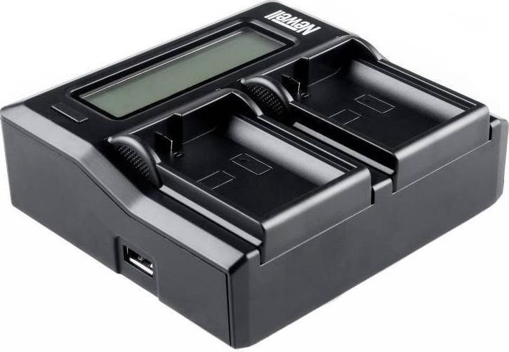 Camera charger Newell DC-LCD dual channel charger for DMW-BLF19E batteries