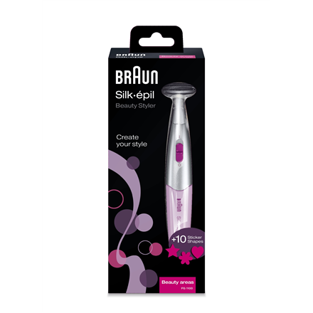 Braun | Shaver | SilkFinish FG1100 | Number of power levels 1 | AAA | Pink|FG1100 Pink