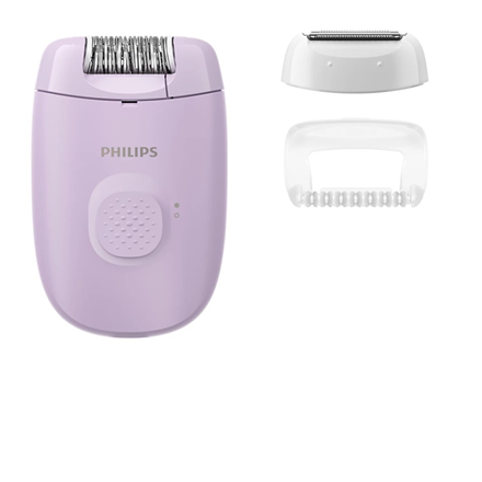 Epiliatorius Philips Epilator  BRE237/00 Series 2000  Number of power levels 1  Purple