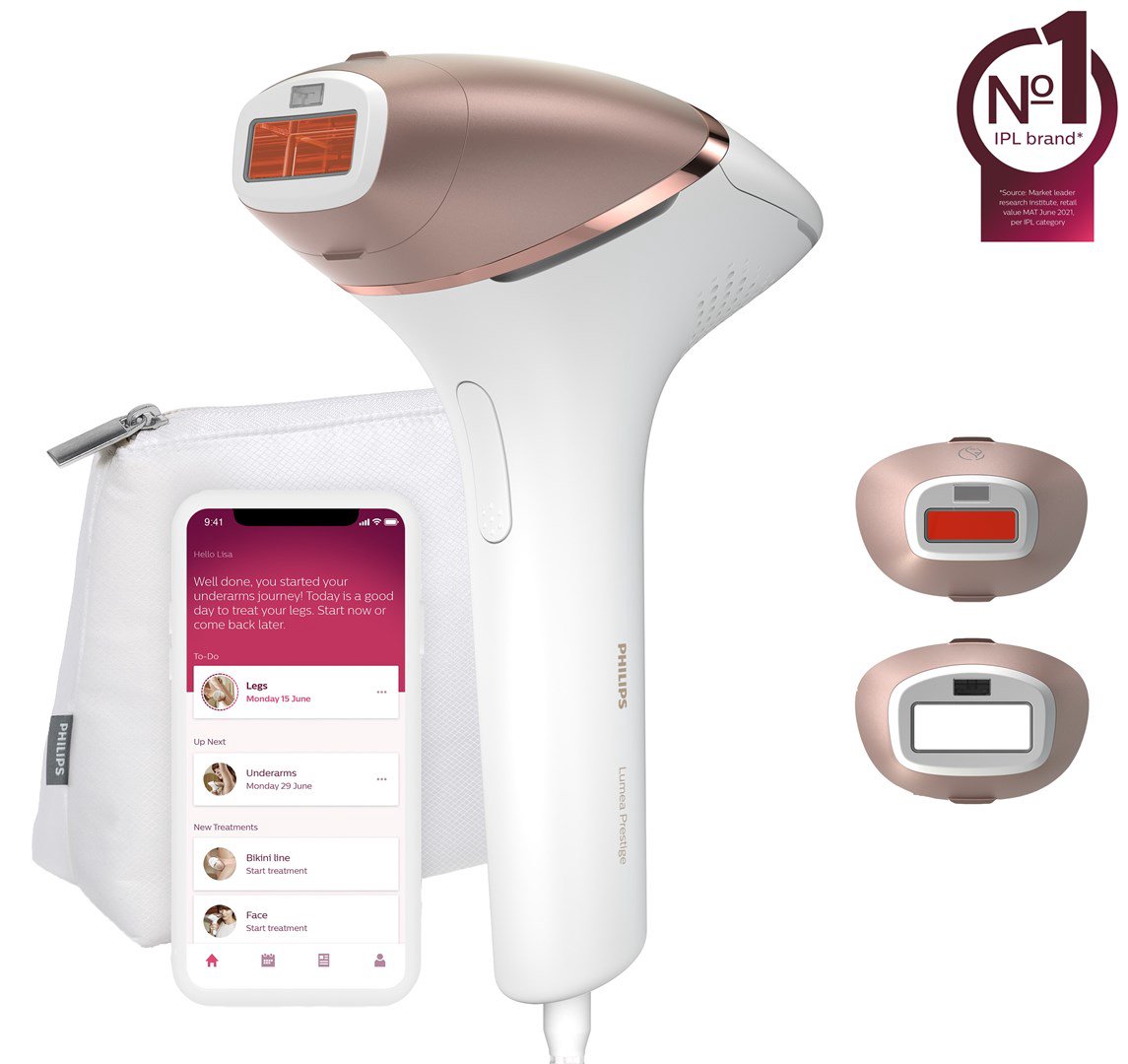 Philips Lumea Prestige BRI945/00 Plaukų šalinimo šviesa priemonė Intensyvaus pulso šviesa (IPL)