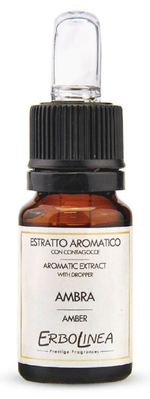 Kvepalų namams ekstraktas Erbolinea Ambra ERB70006, 10 ml