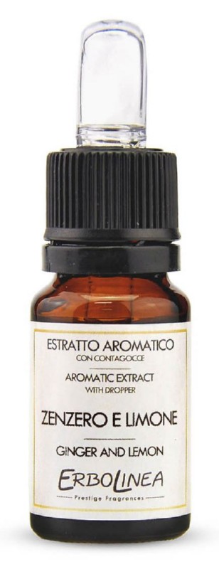 Kvepalų namams ekstraktas Erbolinea Zenzero E Limone ERBS60006, 10 ml