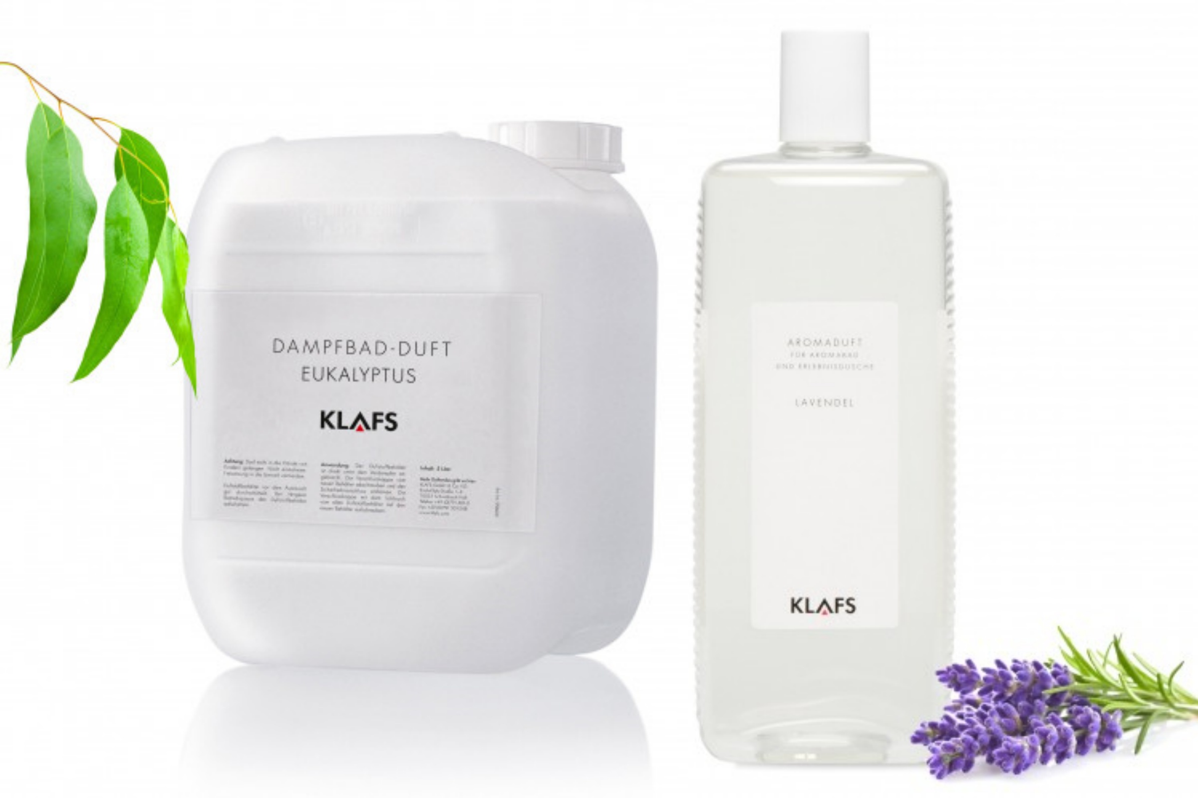Garinės pirties kvapas EUKALIPTAS (5l) + koncentratas LEVANDA (1L)