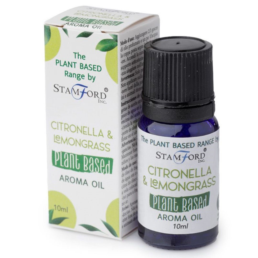 Augalinis aromaterapinis aliejus - Citronelė ir Citrinžolė - 10ml